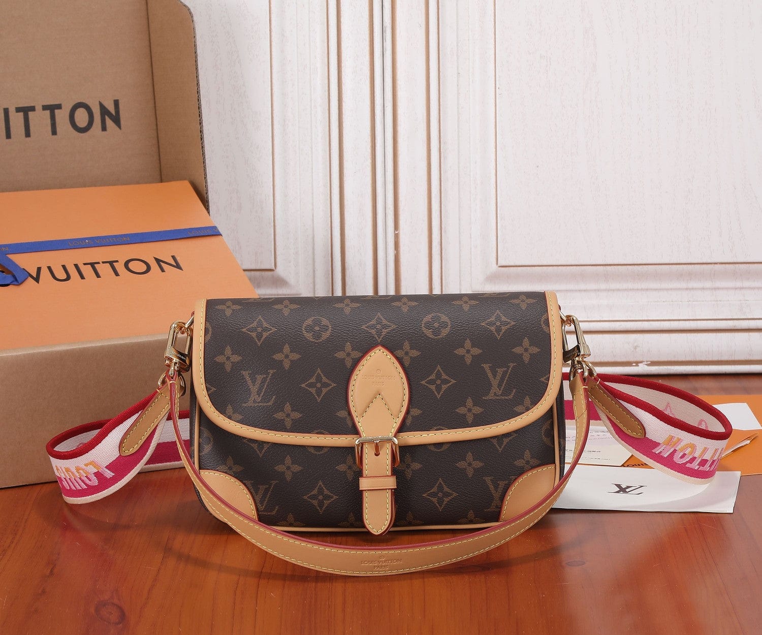 LOUIS VUITTON新作 モノグラム ディアヌ NM PM バッグ / M46049-BRAND OFF
