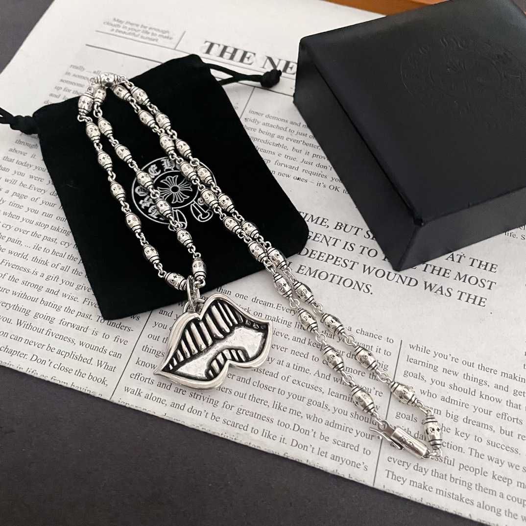 【Chrome Hearts】ネックレス、新しいネックレス万能シンプルファッションオーナメント-BRAND OFF