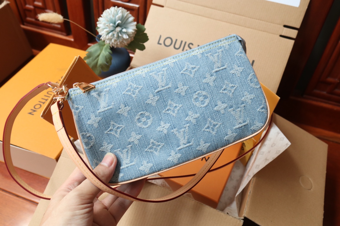 LOUIS VUITTON（ルイヴィトン）Denim デニムバッグ M82962-BRAND OFF