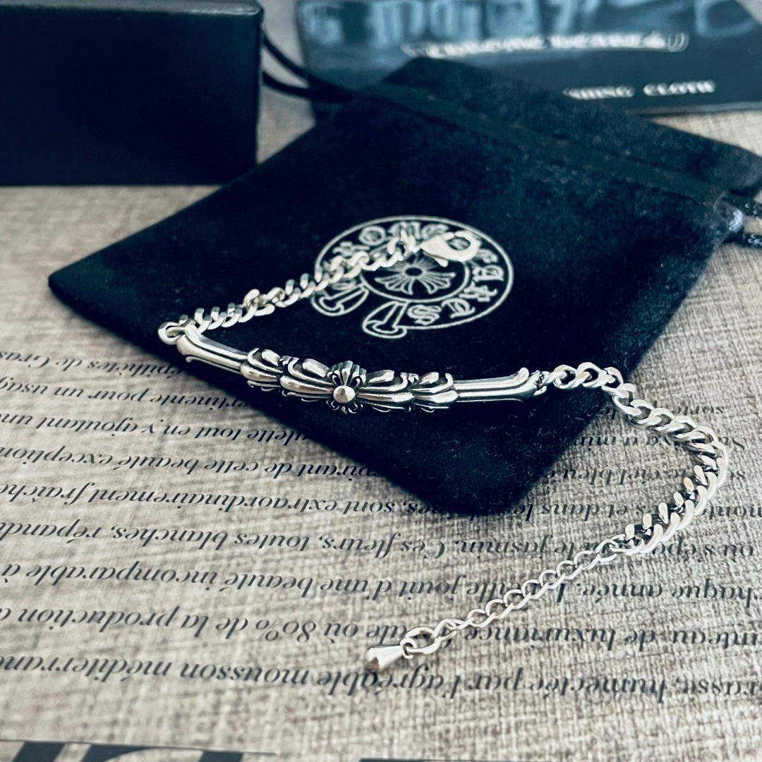 【CHROME HEARTS】ブレスレット、ファッションシンプルなスタイル-BRAND OFF
