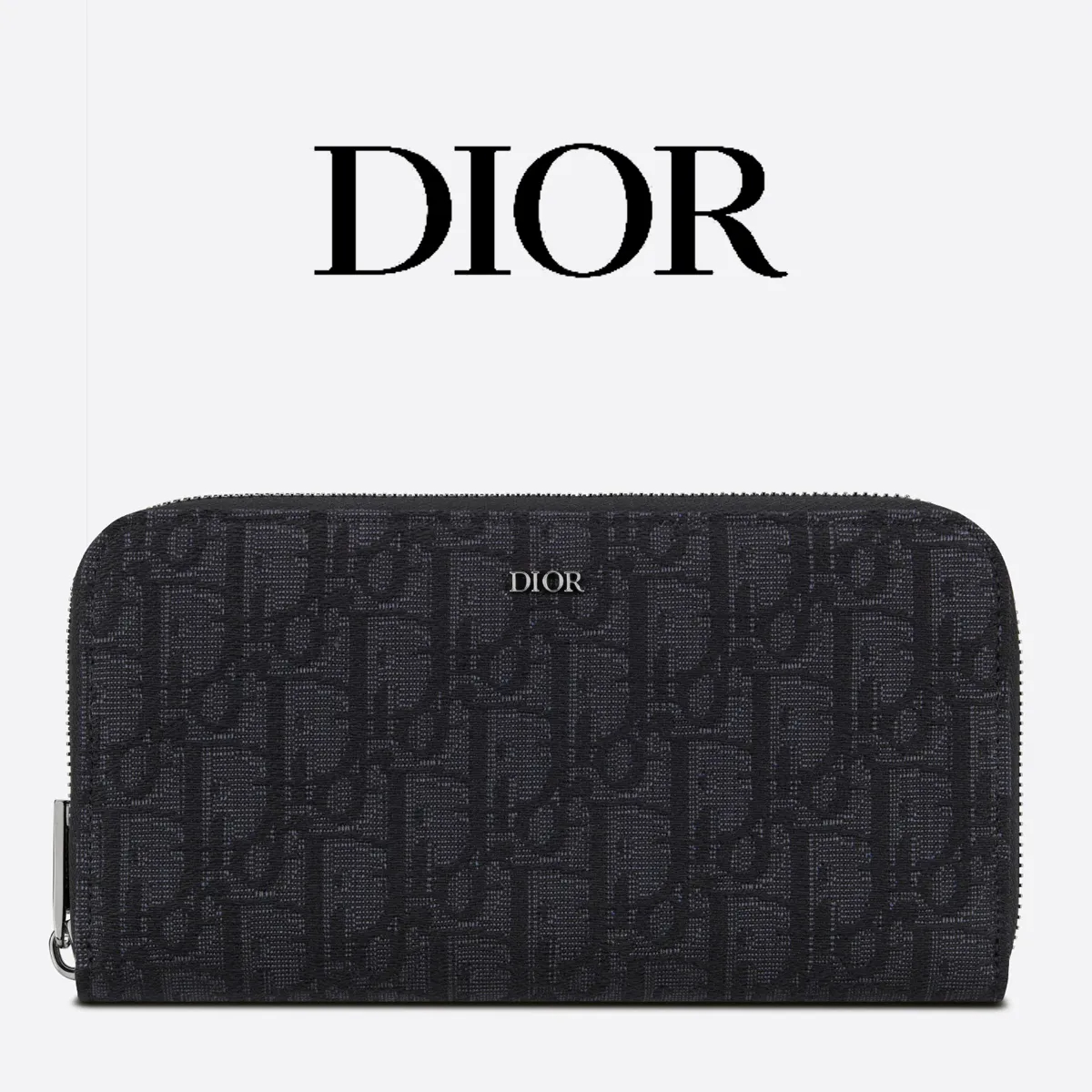 DIOR*オブリークジャガード ロングウォレット*モノグラム財布-BRAND OFF