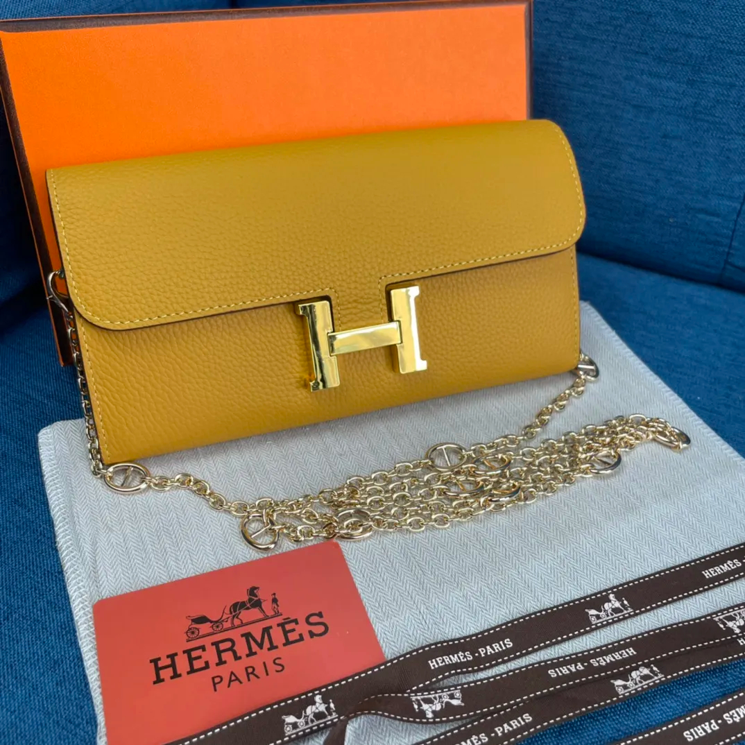 HERMÈS ショルダー & 長財布 11カラー 22X11CM-BRAND OFF