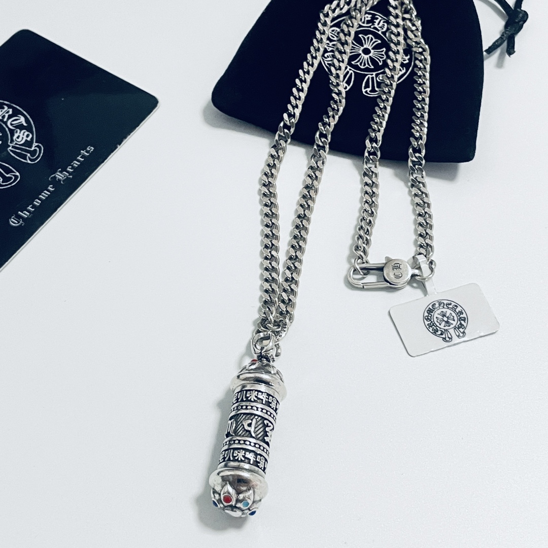 【CHROME HEARTS】クロムハーツ、新しいネックレス万能シンプルファッションオーナメント-BRAND OFF