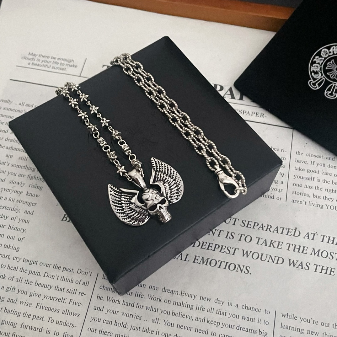 【CHROME HEARTS】ネックレス、新しいネックレス万能シンプルファッションオーナメント-BRAND OFF