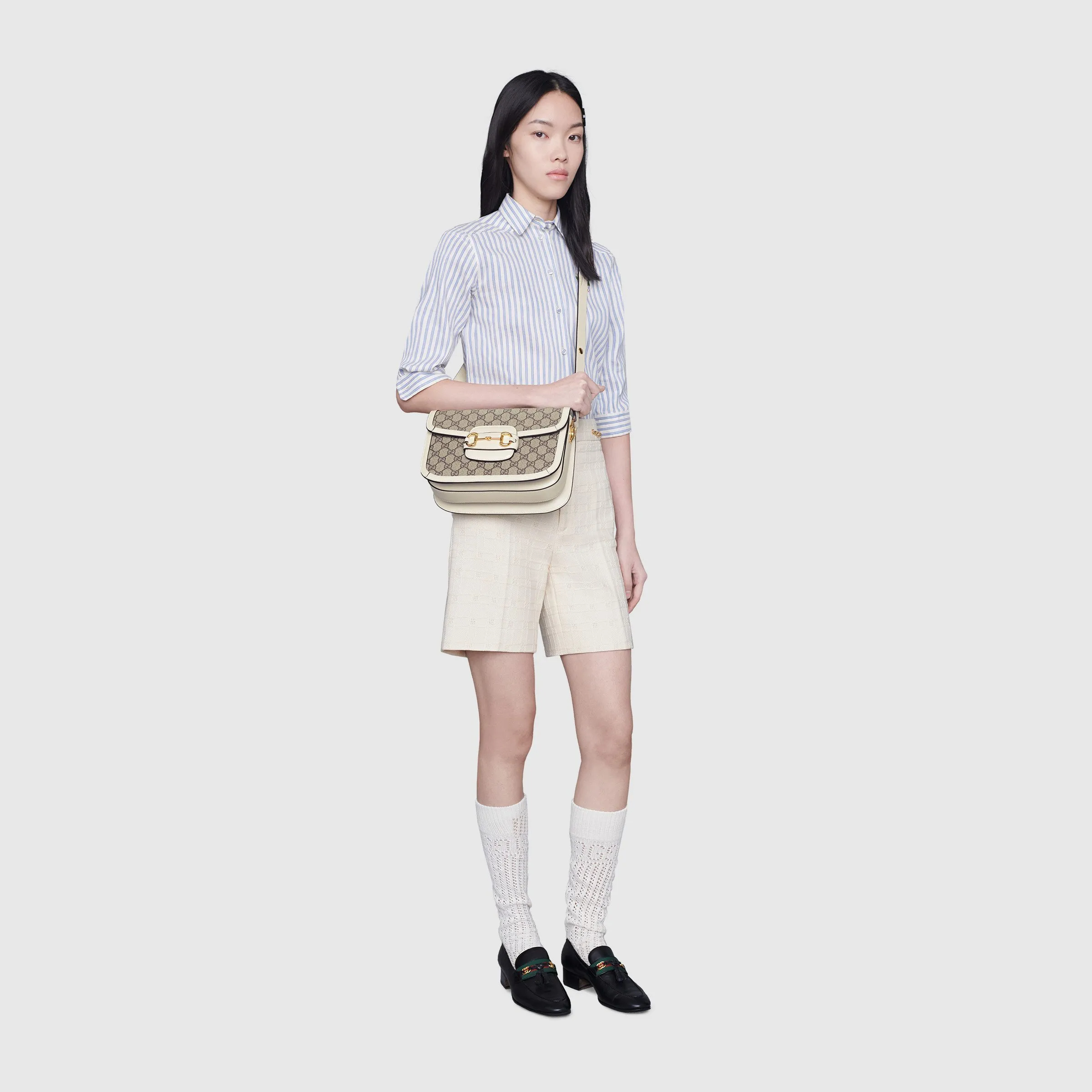 GUCCI〔グッチ ホースビット 1955〕ショルダーバッグ-BRAND OFF