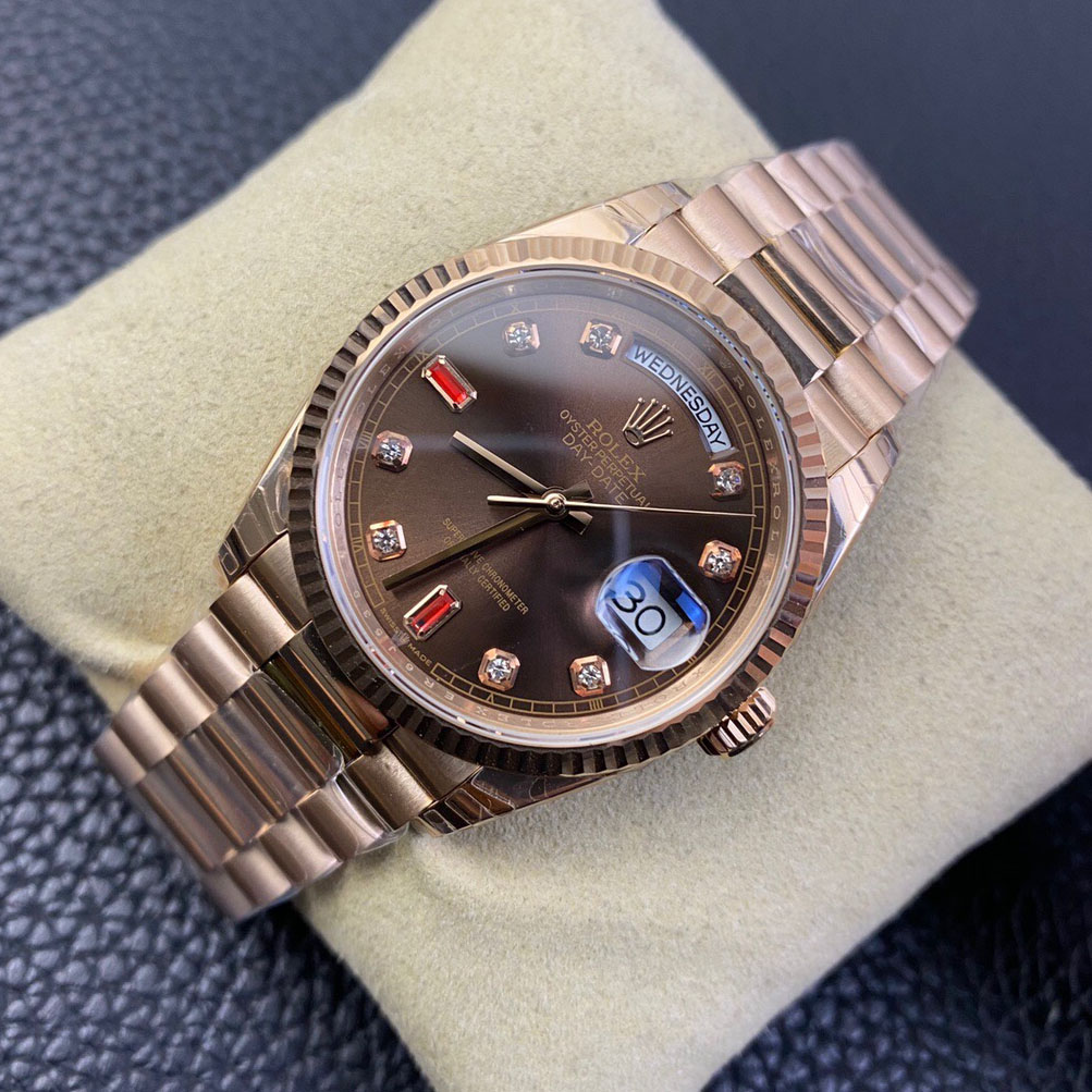 Rolex Day-Date 118235FA-BRAND OFF