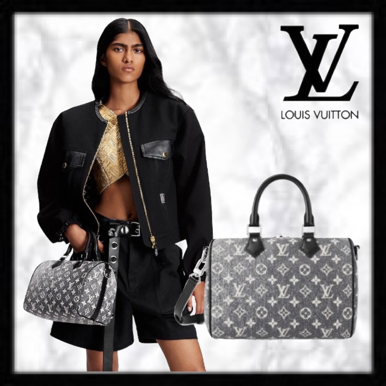 【新作】Louis Vuitton ルイヴィトン スピーディ 25 ショルダー-BRAND OFF