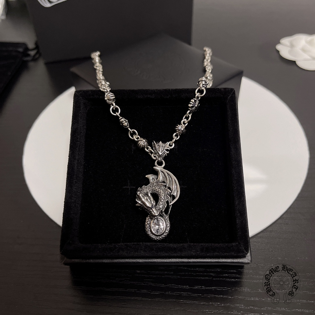 【Chrome Hearts】ネックレス、新しいネックレス万能シンプルファッションオーナメント-BRAND OFF
