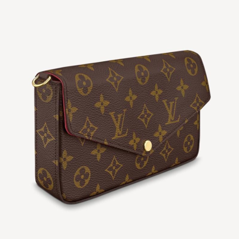 LOUIS VUITTON 三種類の使用 ルイヴィトン ポシェット?フェリシー Ref:M61276-BRAND OFF