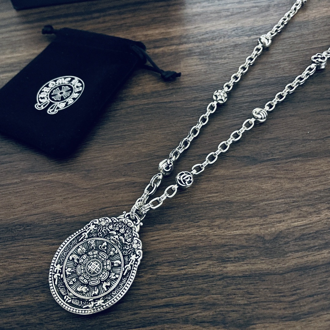 【CHROME HEARTS 】ネックレス、新しいネックレス万能シンプルファッションオーナメント-BRAND OFF