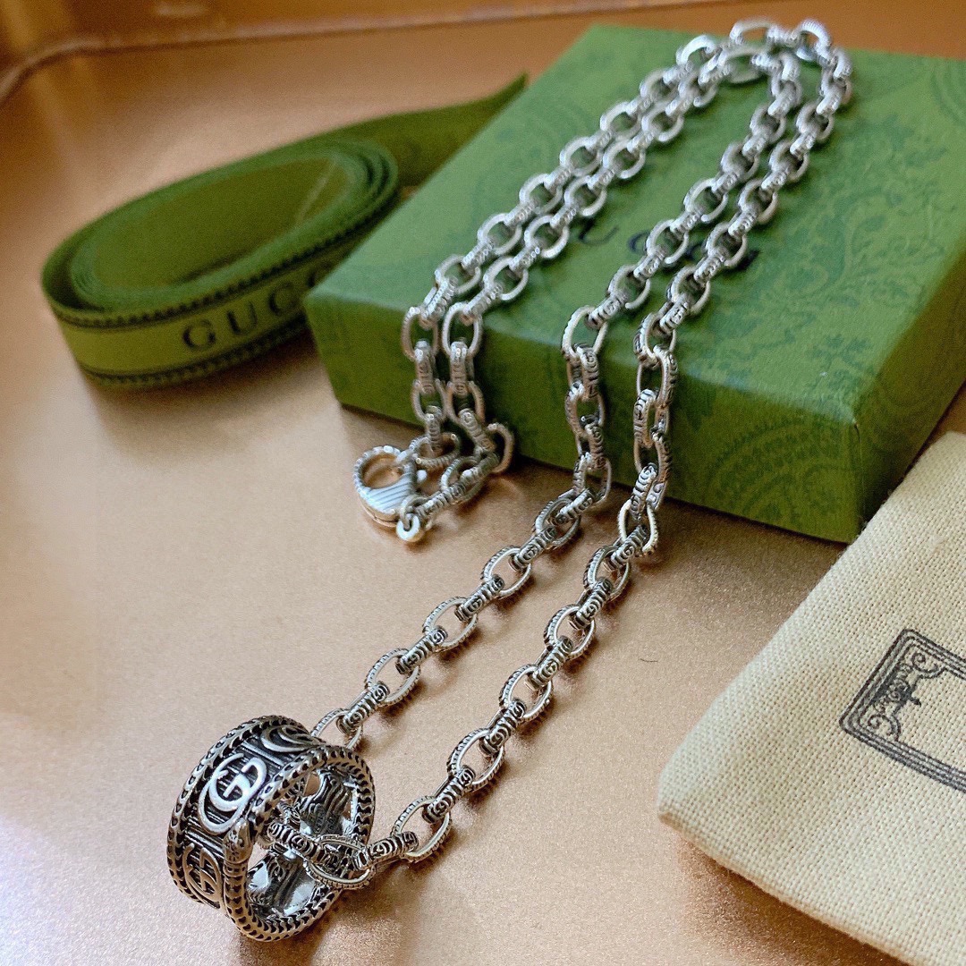 【2026】【GUCCI】ネックレス、新しいネックレス万能シンプルファッションオーナメント-BRAND OFF