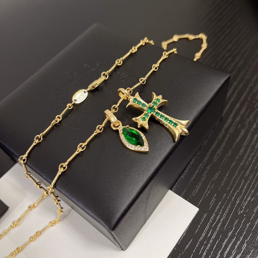 【CHROME HEARTS】ネックレス、新しいネックレス万能シンプルファッションオーナメント-BRAND OFF