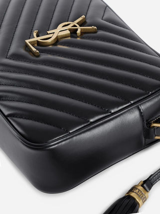 SAINT LAURENT*LOU ルー キルティング カメラバッグ-BRAND OFF