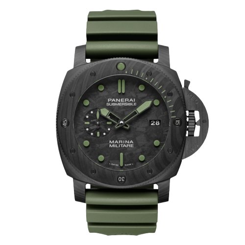 パネライ サブマーシブル マリーナ ミリターレ カーボテック™ - 47mm 世界限定33本-BRAND OFF