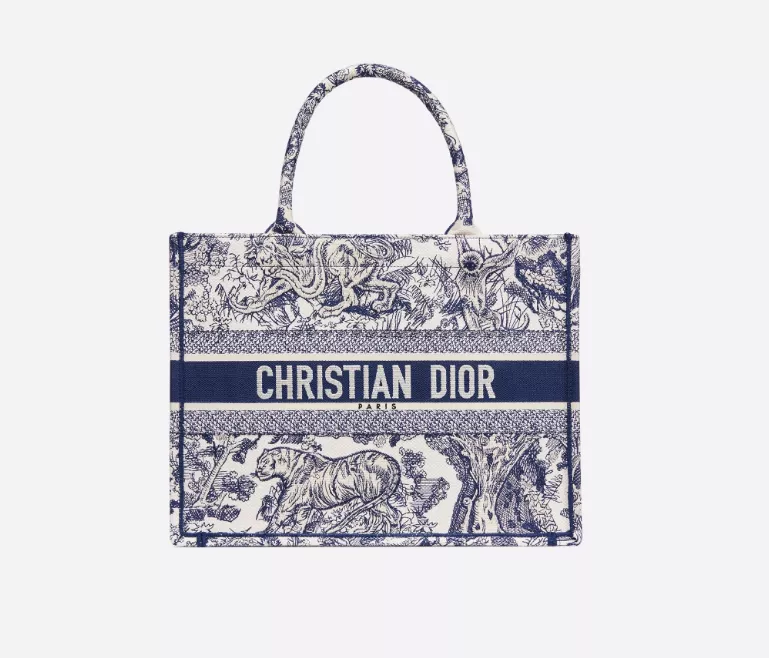 DIOR トワル ドゥ ジュイ スモールトートバッグ 36.5*28*16CM-BRAND OFF