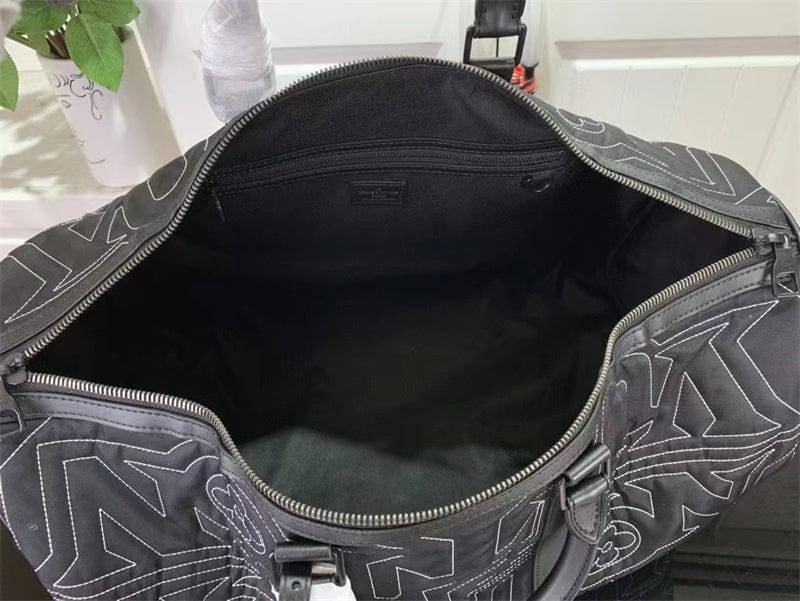 Louis Vuitton キーポル・バンドリエール 50 ブラック M21428-BRAND OFF