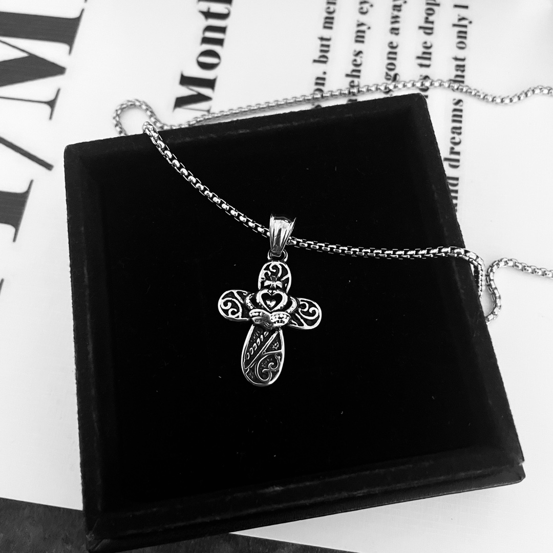 【CHROME HEARTS 】ネックレス、新しいネックレス万能シンプルファッションオーナメント-BRAND OFF