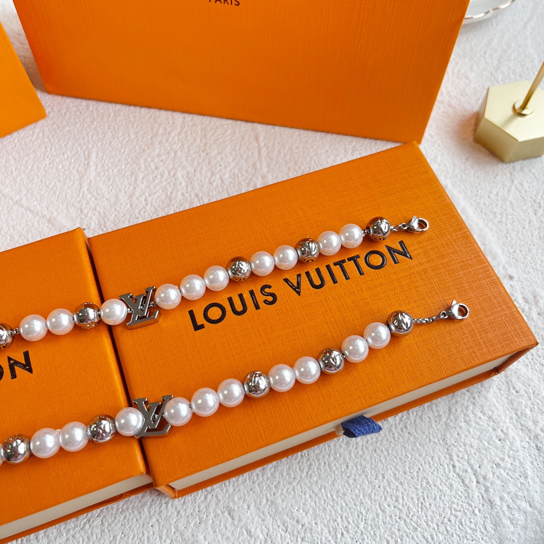 Louis Vuitton（ルイヴィトン）MONOGRAM PEARLS ブレスレット M0996A-BRAND OFF