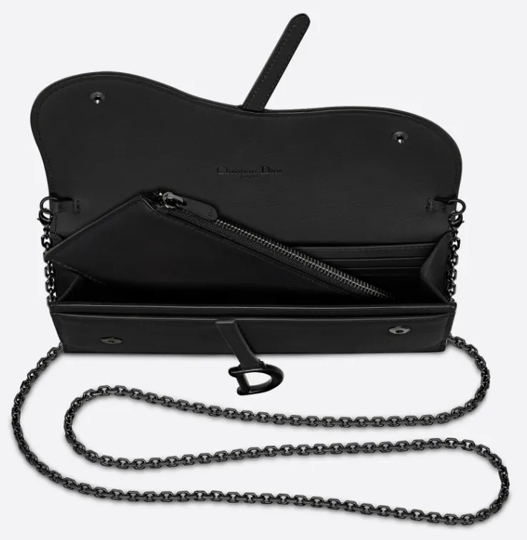 ♯注目【CHRISTIAN DIOR】今旬のウルトラマット☆SADDLE WALLET-BRAND OFF