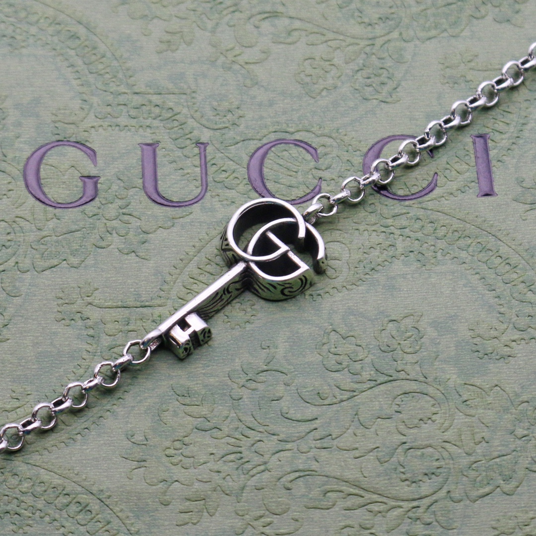 GUCCI ダブルG キー ブレスレット-BRAND OFF