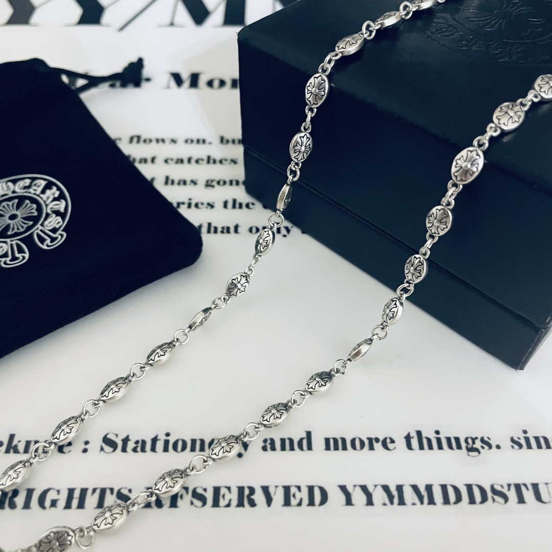 【CHROME HEARTS】ネックレス、新しいネックレス万能シンプルファッションオーナメント-BRAND OFF