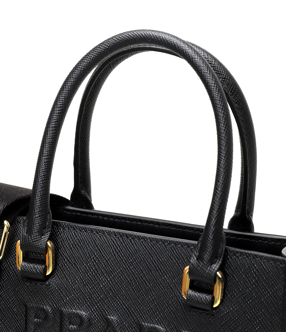 ☆PRADA スモール サフィアーノレザー ハンドバッグ-BRAND OFF