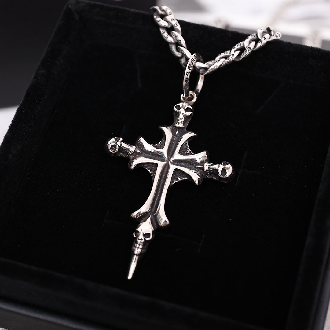 【CHROME HEARTS】ネックレス、新しいネックレス万能シンプルファッションオーナメント-BRAND OFF