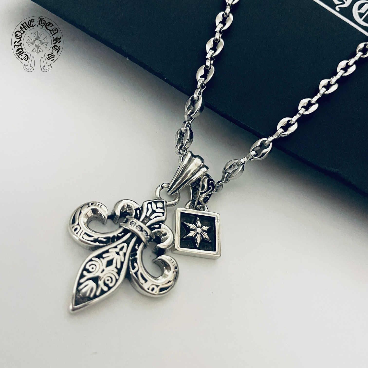 【CHROME HEARTS】ネックレス、新しいネックレス万能シンプルファッションオーナメント-BRAND OFF