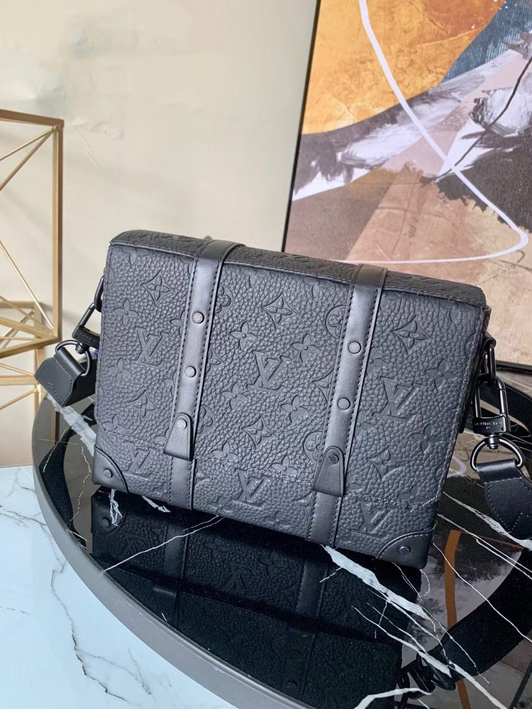 Louis Vuitton モノグラム エンボス ショルダーバッグM57726-BRAND OFF