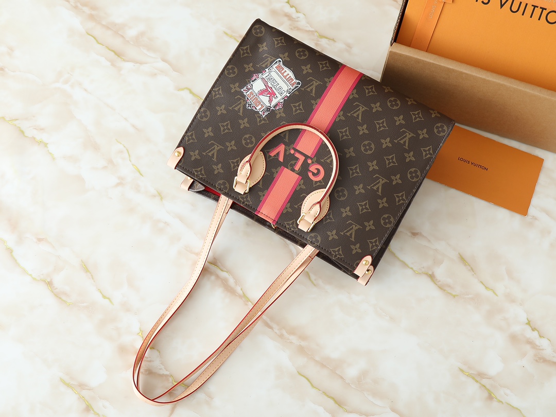 LOUIS VUITTON ルイヴィトン OnTheGo ハンドバッグ-BRAND OFF