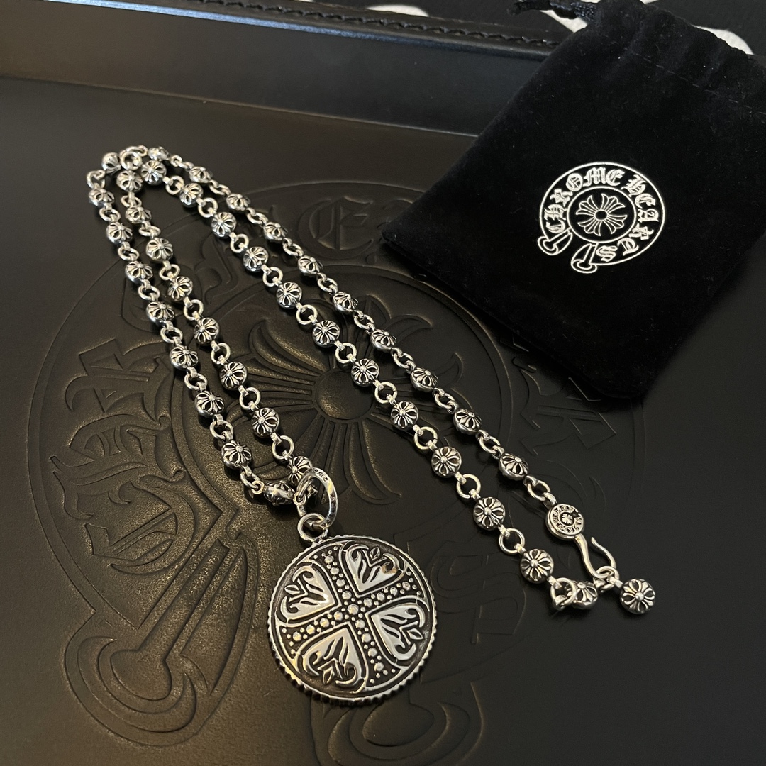 【CHROME HEARTS】ネックレス、新しいネックレス万能シンプルファッションオーナメント-BRAND OFF