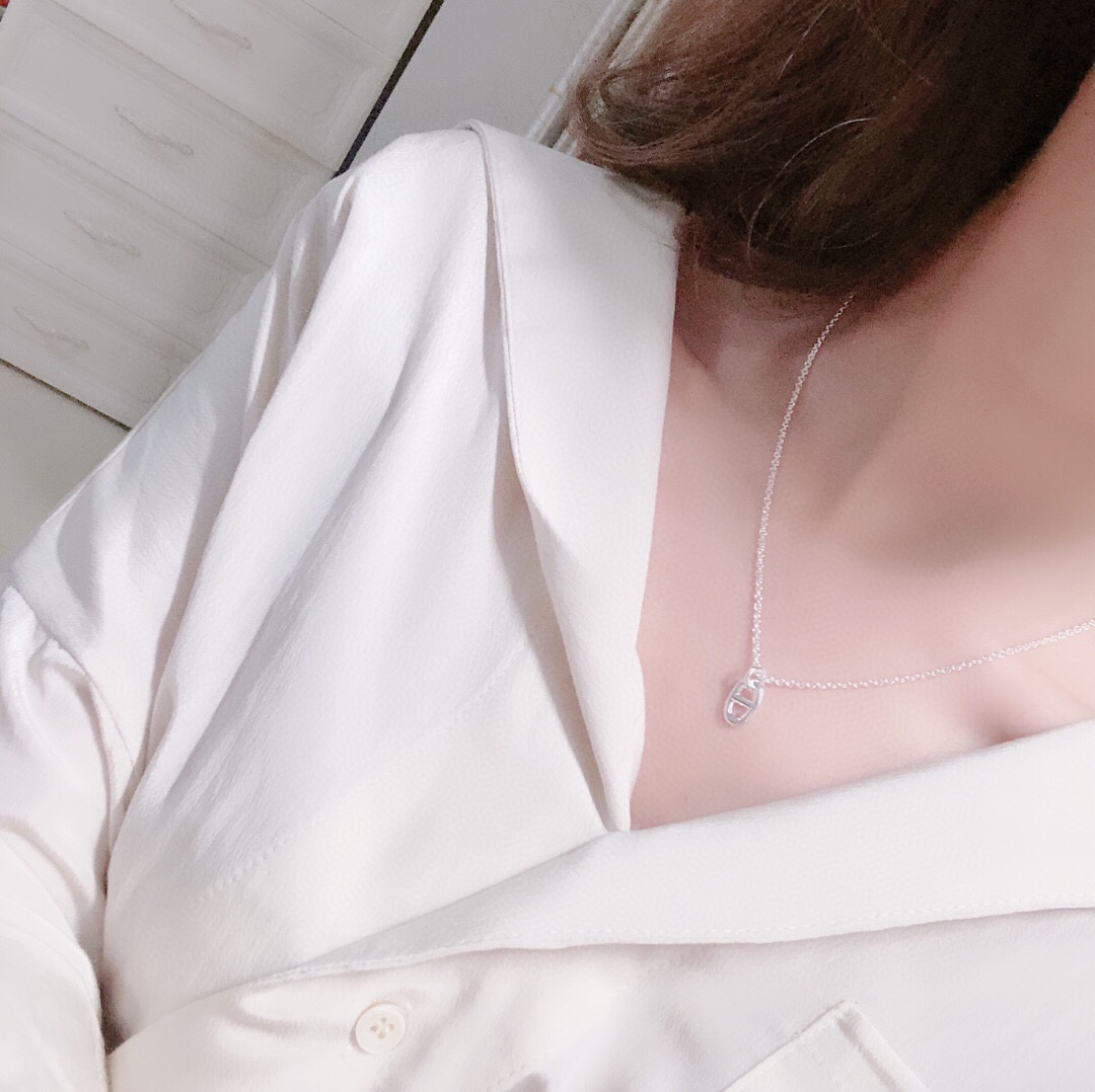 【2026】【HERMES 】ネックレス、新しいネックレス万能シンプルファッションオーナメント-BRAND OFF