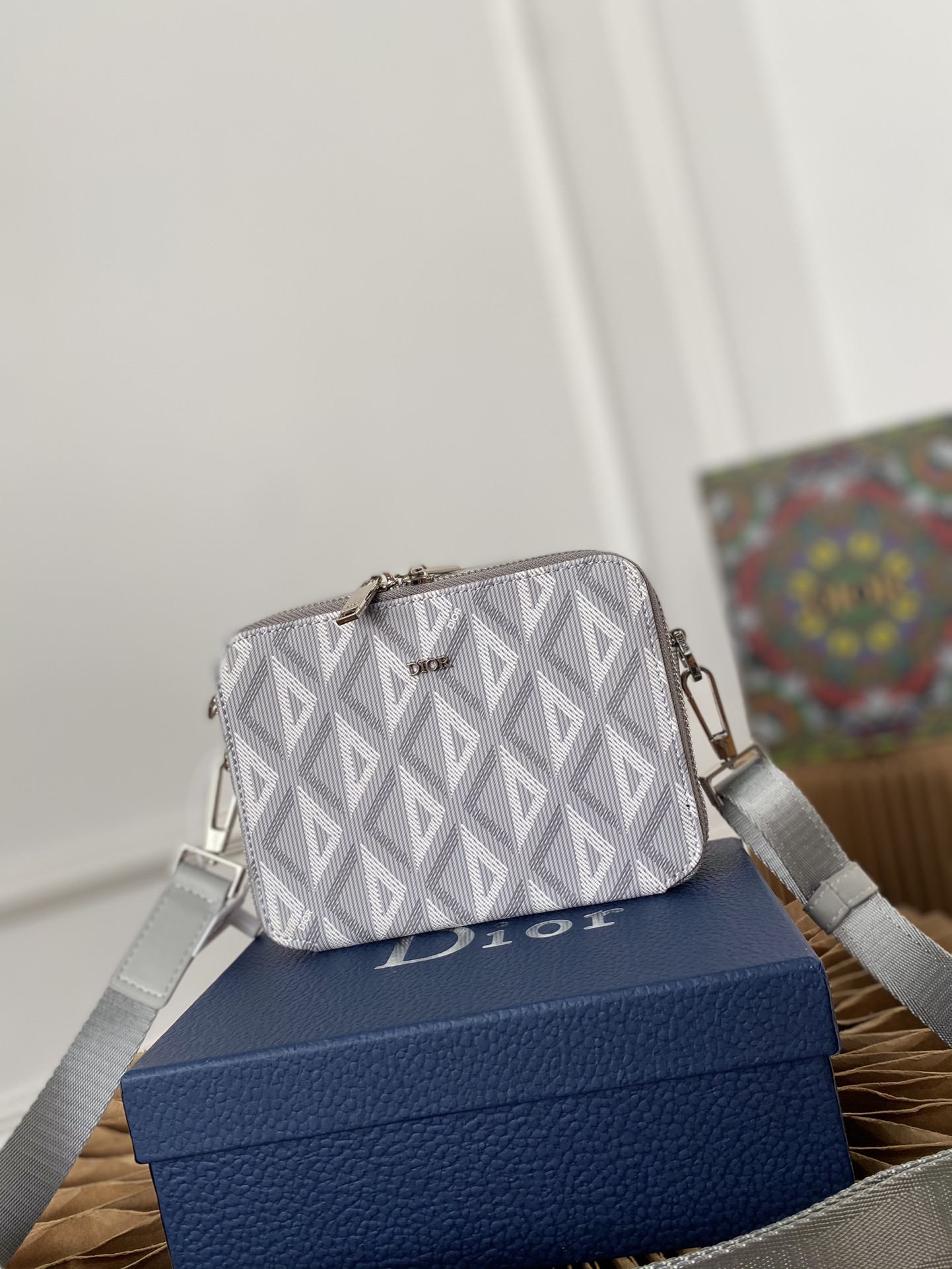 DIOR（ディオール）DIAMOND 小さな四角いバッグ-BRAND OFF