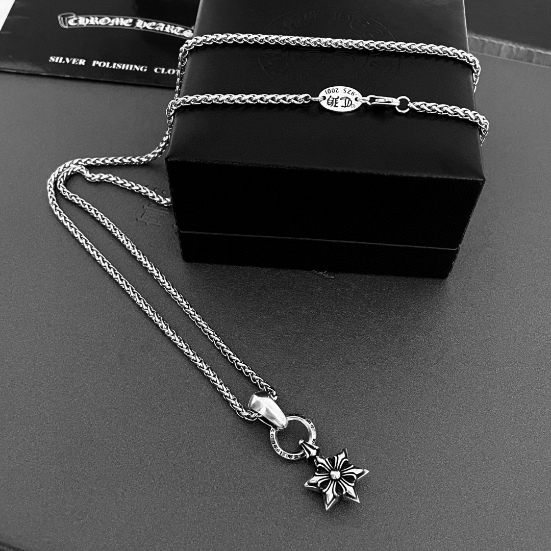【Chrome Hearts】ネックレス、新しいネックレス万能シンプルファッションオーナメント-BRAND OFF