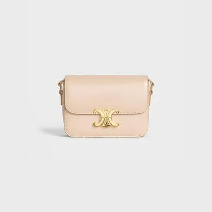 CELINE★トリオンフ クロスボディバッグ ティーン シャイニー-BRAND OFF