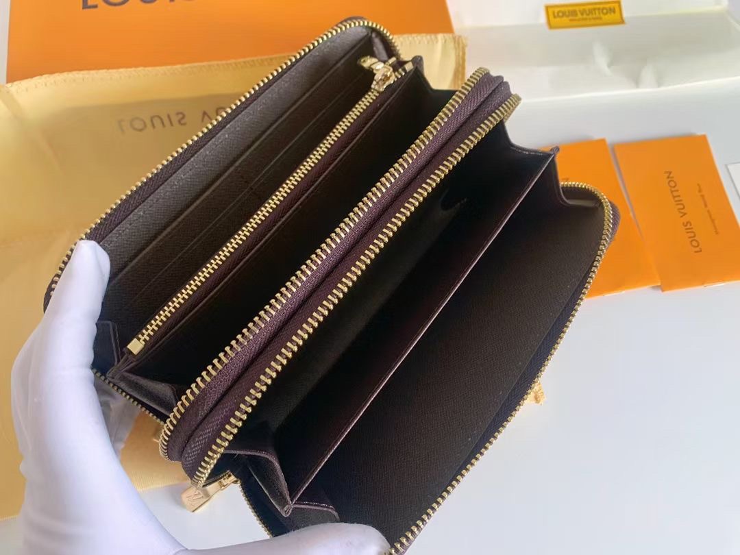 LOUIS VUITTON（ルイヴィトン）二重ファスナー 財布 19x10x4CM-BRAND OFF