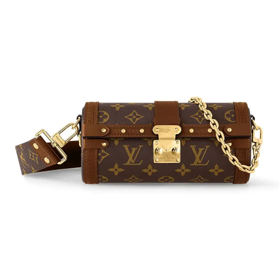[LOUIS VUITTON]《シルエットが可愛い》Louis Vuitton バッグ パピヨントランク-BRAND OFF