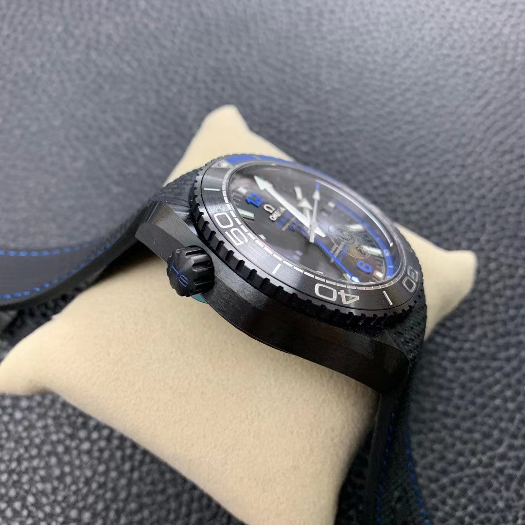Omega Seamaster Planet Ocean Master Chronometer GMT Deep Black 215.92.46.22.01.002-BRAND OFF