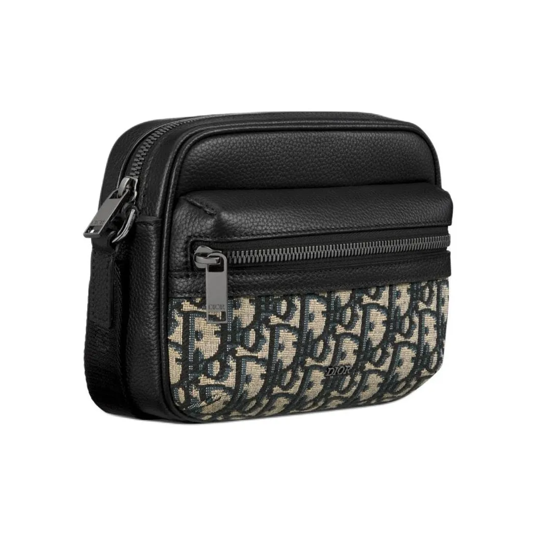 DIOR★オブリーク ジャカード ショルダーバッグ-BRAND OFF