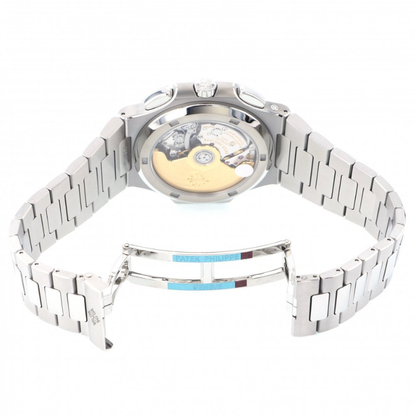 パテック・フィリップ PATEK PHILIPPE ノーチラス トラベルタイム クロノグラフ 5990/1A-001-BRAND OFF