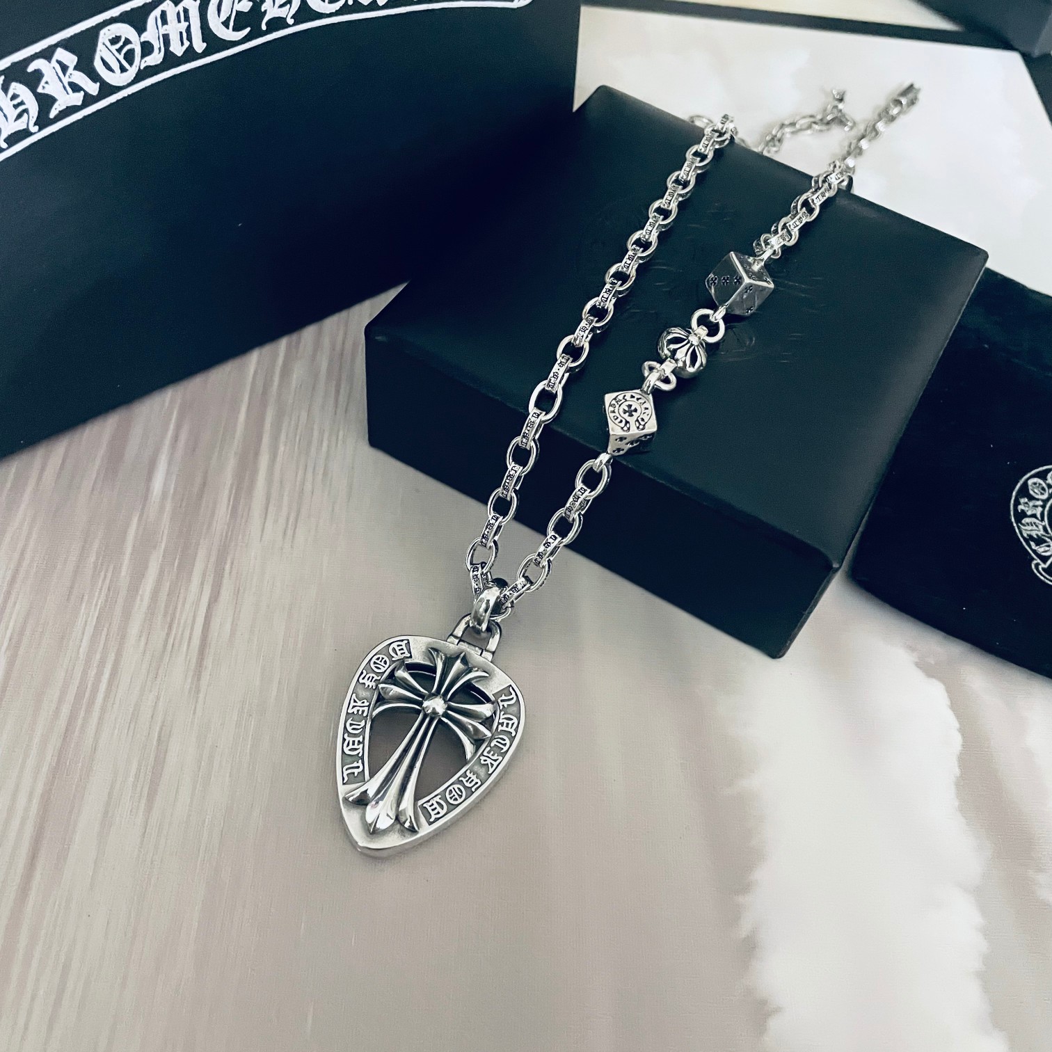 【Chrome Hearts】ネックレス、新しいネックレス万能シンプルファッションオーナメント-BRAND OFF