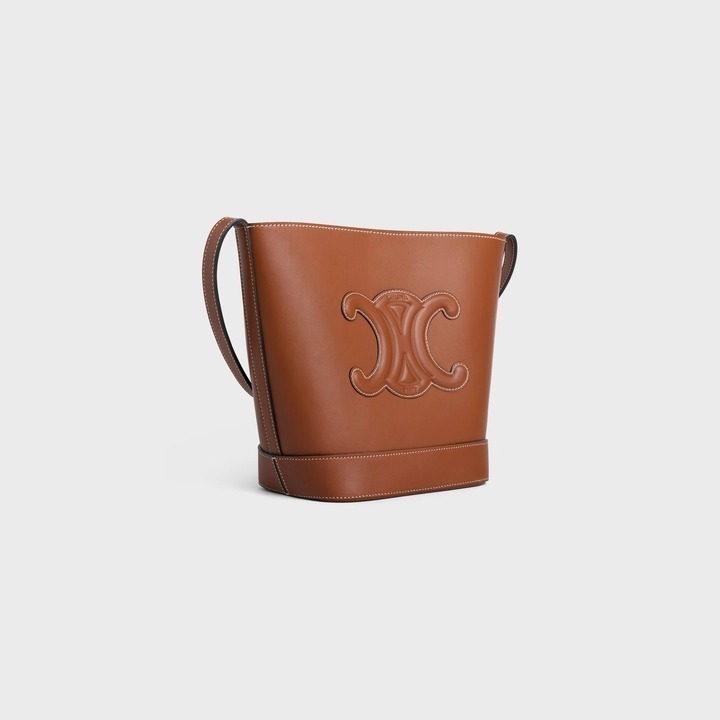 CELINE スモール バケットキュイル トリオンフ-BRAND OFF