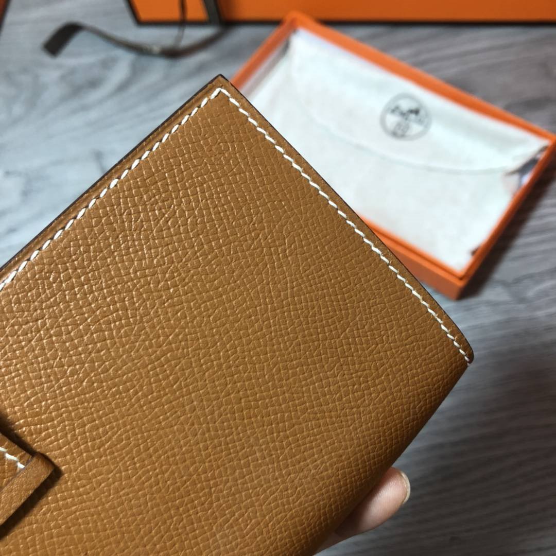 Hermes(エルメス) エルメス ベアンスフレ エプソン 財布-BRAND OFF