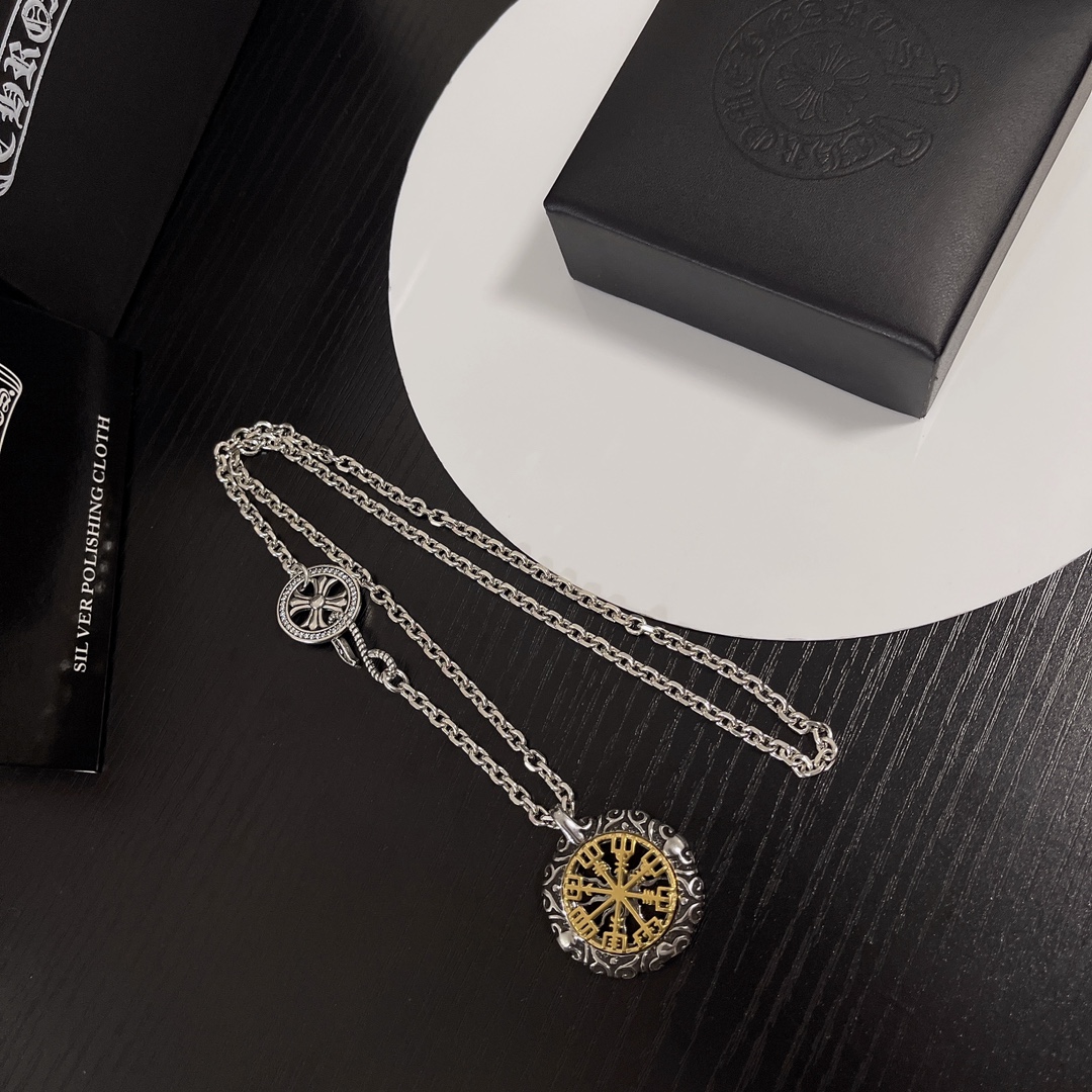 【CHROME HEARTS】ネックレス、新しいネックレス万能シンプルファッションオーナメント-BRAND OFF