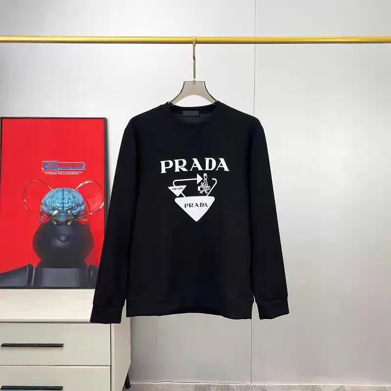 【Prada旗艦店】( プラダ ) トレーナー 長袖 男女兼用 ご好評に付き再入荷！-BRAND OFF