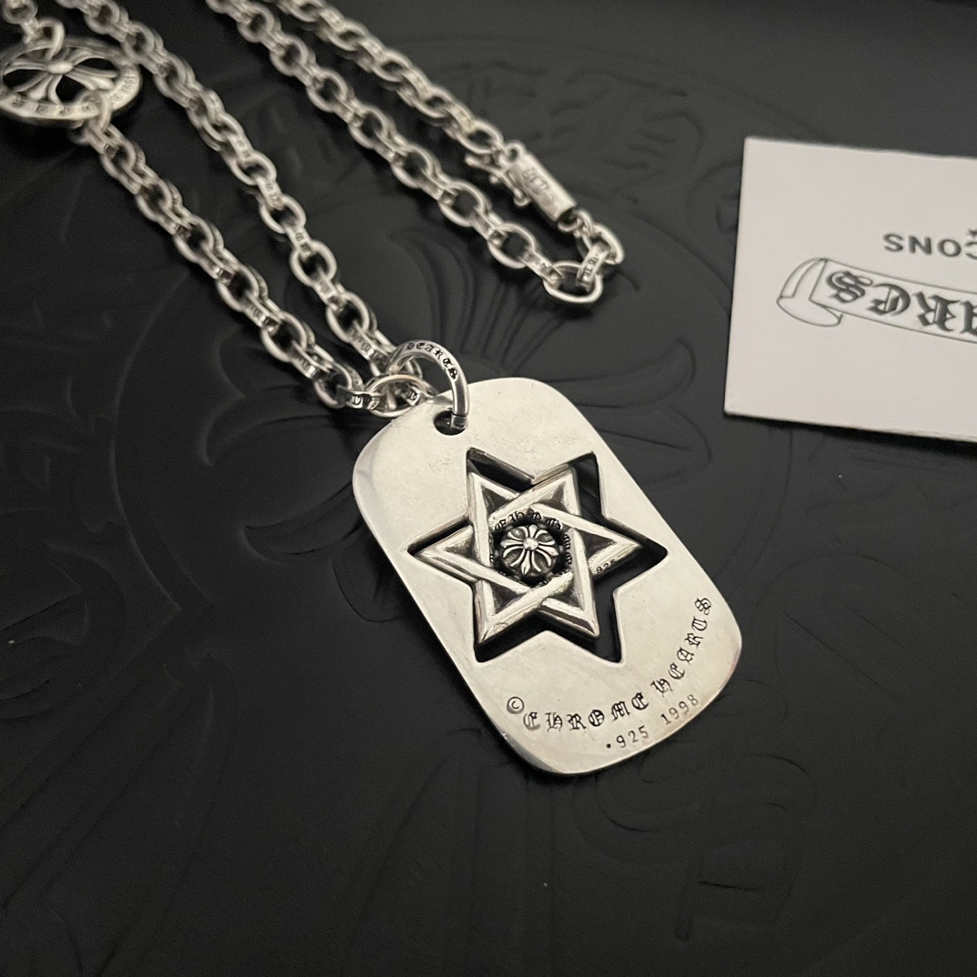 【CHROME HEARTS】ネックレス、新しいネックレス万能シンプルファッションオーナメント-BRAND OFF