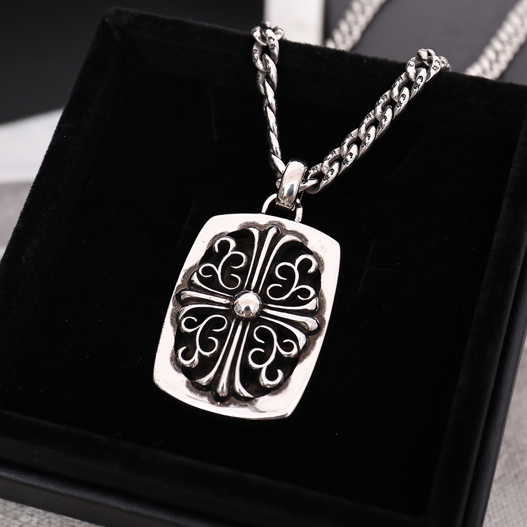 【CHROME HEARTS】ネックレス、新しいネックレス万能シンプルファッションオーナメント-BRAND OFF
