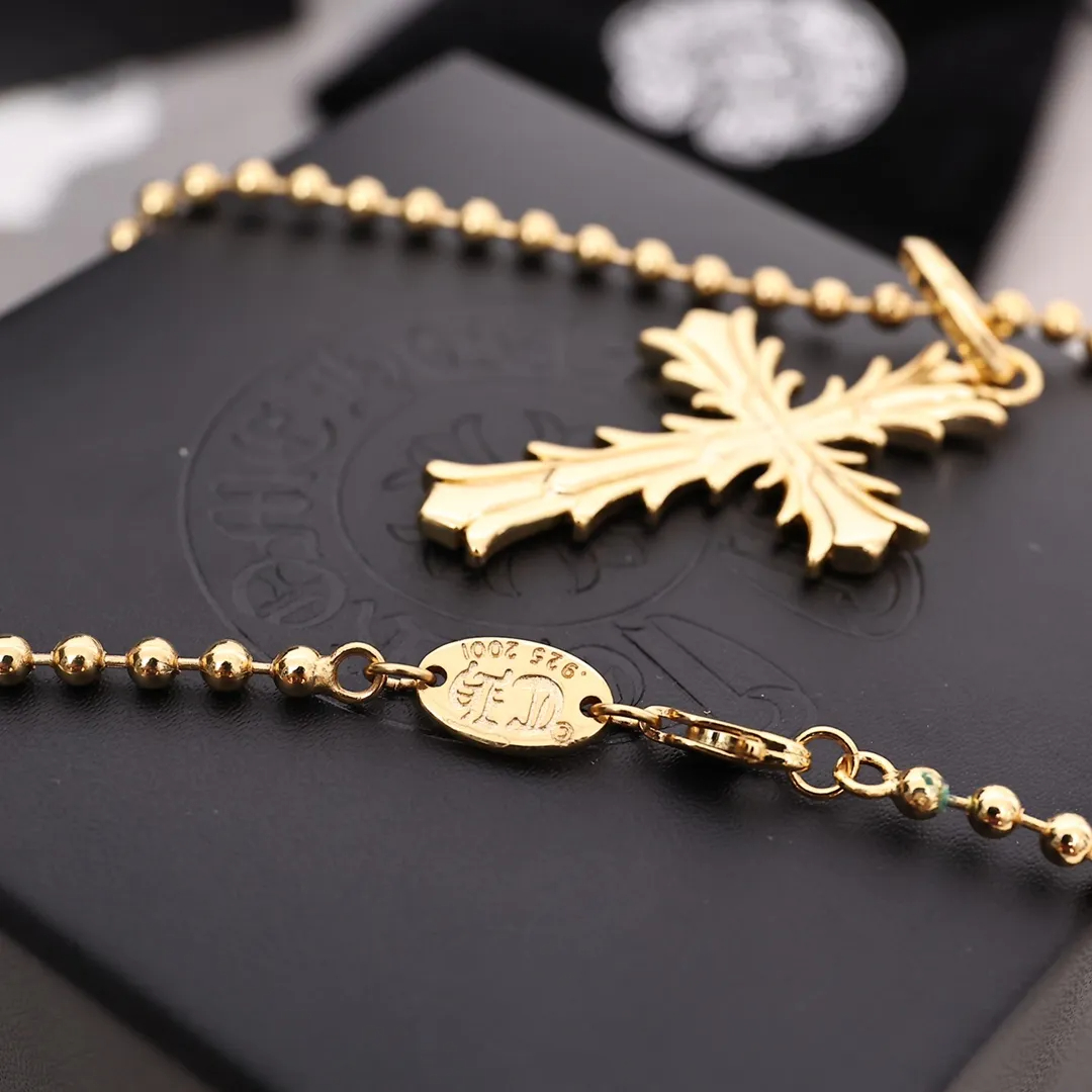 【CHROME HEARTS】ネックレス、新しいネックレス万能シンプルファッションオーナメント-BRAND OFF