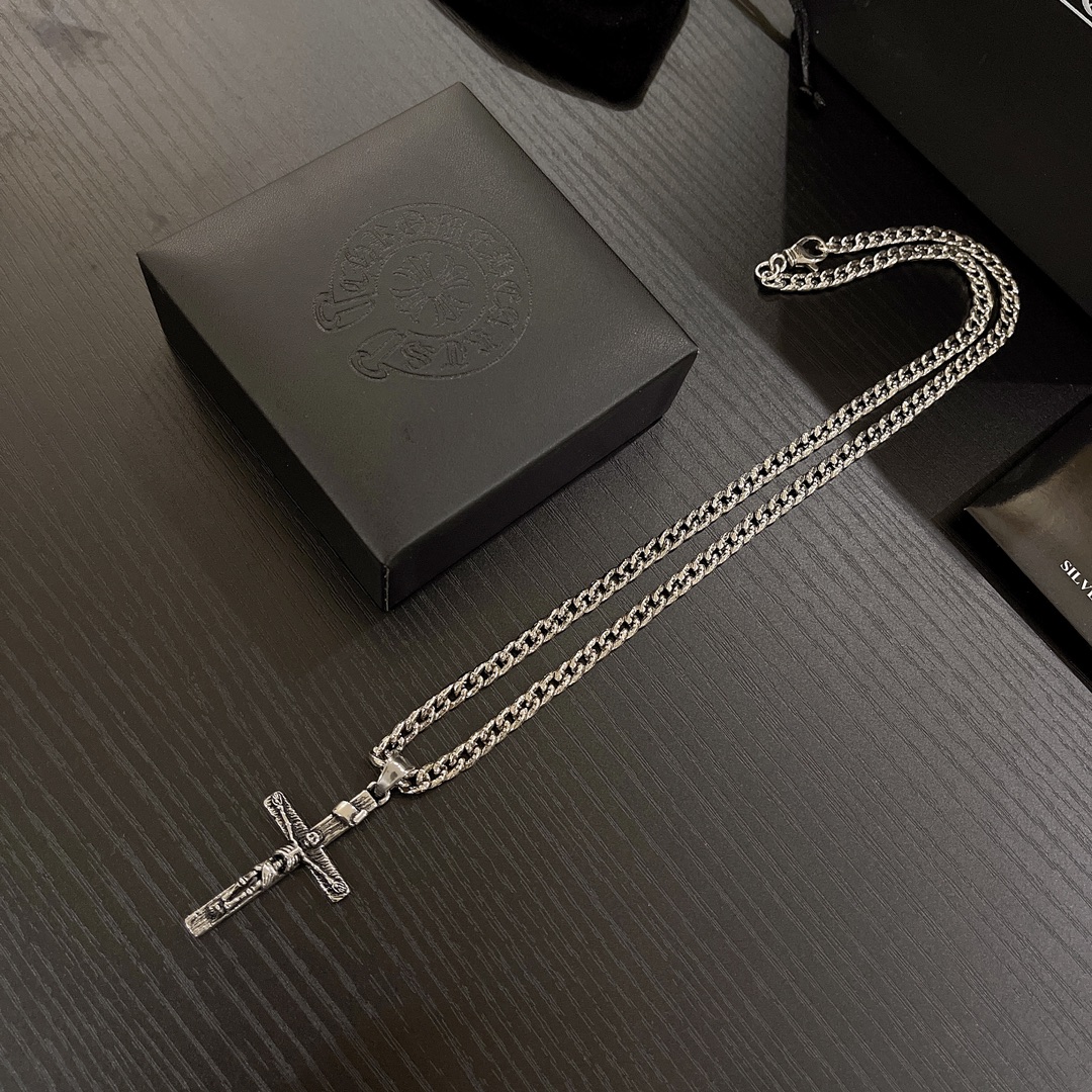 【Chrome Hearts】ネックレス、新しいネックレス万能シンプルファッションオーナメント-BRAND OFF