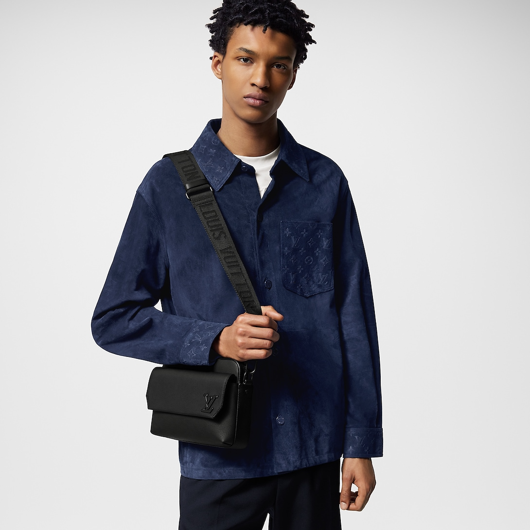 【LOUIS VUITTON旗艦店】ルイヴィトン FASTLINE メッセンジャーバッグ M22482-BRAND OFF